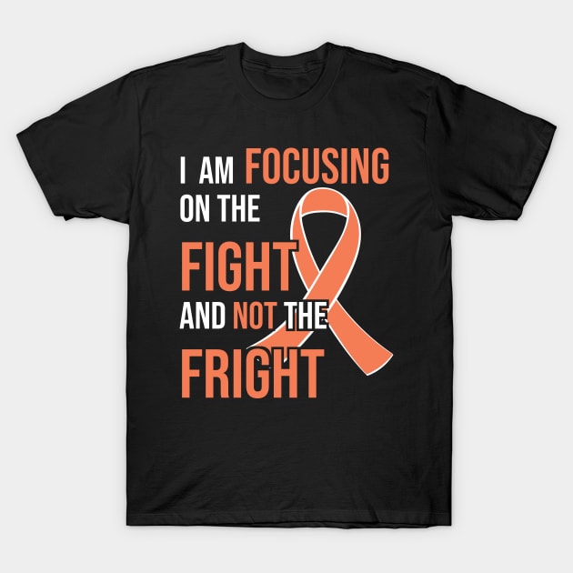 Kidney Cancer Awareness Ribbon for a Cancer Survivor T-Shirt by jkshirts